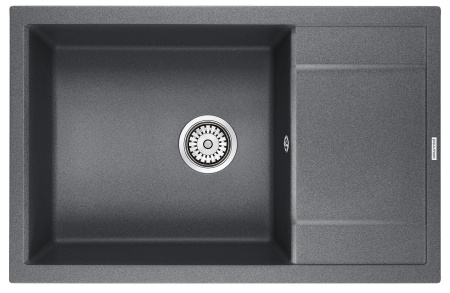 Мойка FLUGEN 60, IT-GRANIT, PM317850-DG, графит, 780х500 мм, Paulmark