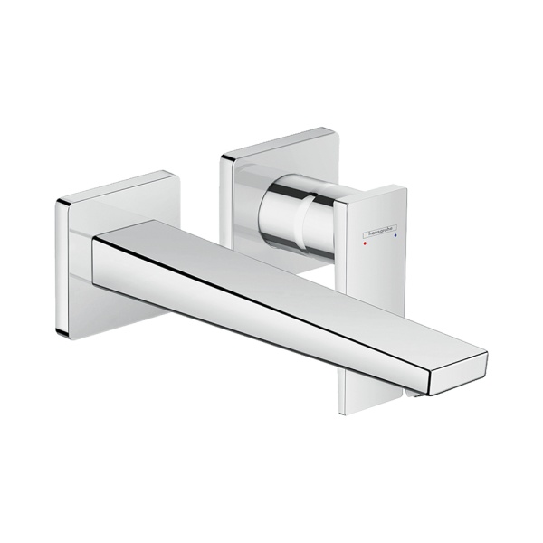 Hansgrohe Metropol Смеситель для раковины однорычажный скрытый монтаж хром-черный матовый 32526340