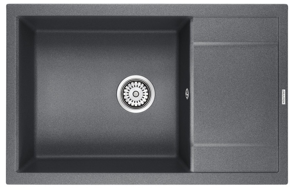 Мойка FLUGEN 60, IT-GRANIT, PM317850-DG, графит, 780х500 мм, Paulmark