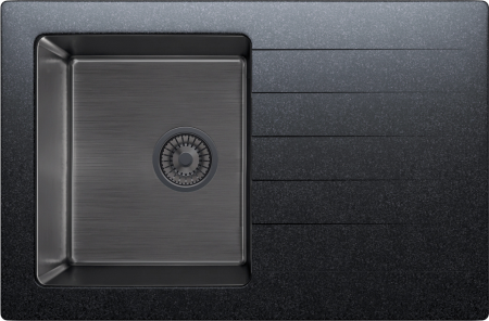 Кухонная мойка TOLERO Twist TTS-760 №911 BlackEdition