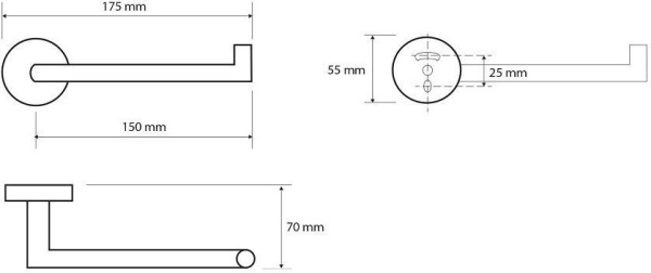 Держатель туалетной бумаги Bemeta White 104212034