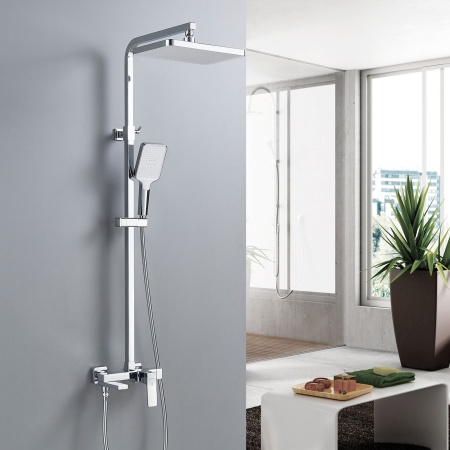 Душевая система Shevanik S4636, хром