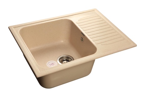 Кухонная мойка GranFest STANDART S-645L бежевый