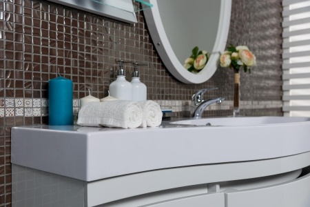 Тумба с раковиной Aquanet Опера 115 R белый (2 дверцы 2 ящика)