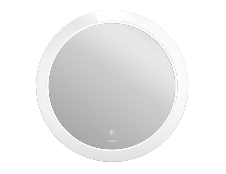 Зеркало Cersanit LED 012 design 72x72 с подсветкой хол. тепл. свет круглое Ecom, KN-LU-LED012*72-d-Os