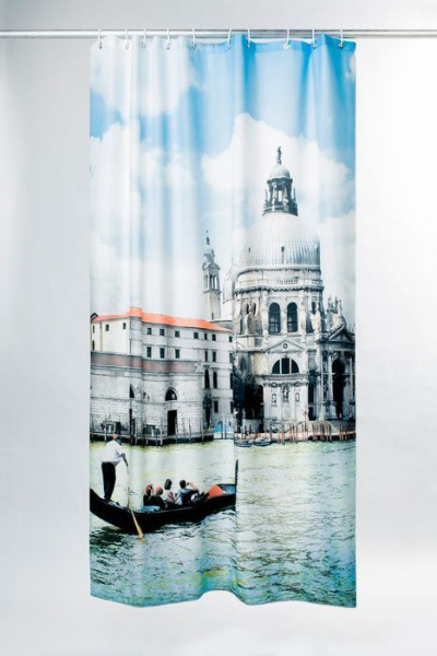 Штора для ванной комнаты IDDIS Venice moments 180х200 см полиэстер 540P18Ri11