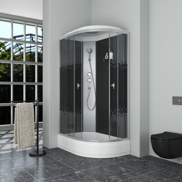 Душевая кабина Niagara Eco NG 3524-14 L левый угол Душевая кабина Niagara Eco NG 3524-14 L левый угол