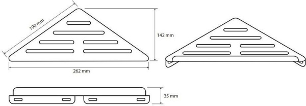 Мыльница для ванной Bemeta White 102308264