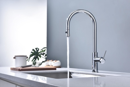 Смеситель для кухни GALANT, хром, Ga213077-CR, Paulmark