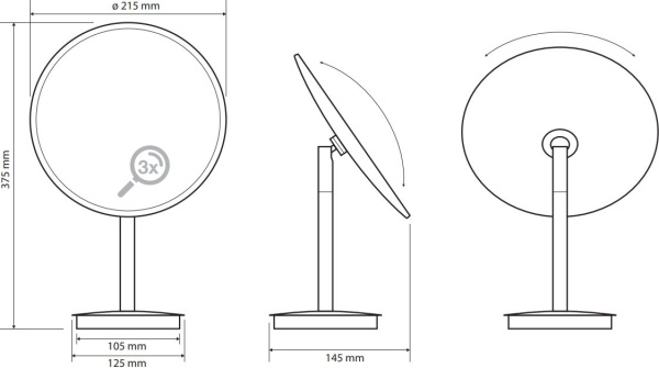 Косметическое зеркало Bemeta 116401412