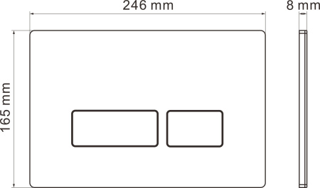 Комплект 5 в 1  RoxenBath Attach 967072 (состоит из: 710215, Caspia 410280DG; 650185-01)
