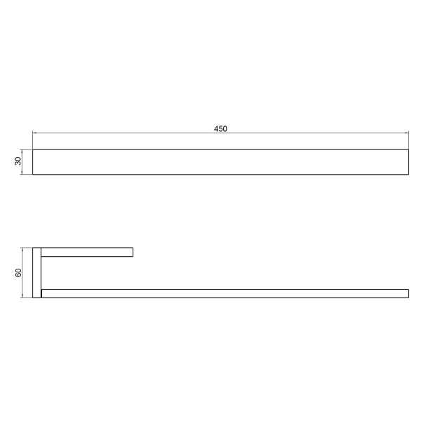 Полотенцедержатель TIMO Petruma 15251/03, черный
