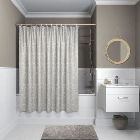 Штора для ванной комнаты IDDIS Decor 180х180см полиэстер D01P118i11