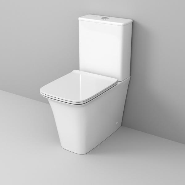 Унитаз Grossman Galaxy GR-4468S (620х345х800) напольный безободковый с тонкой крышкой