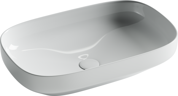 Умывальник Ceramicanova чаша накладная круглая Element 400x400x150мм