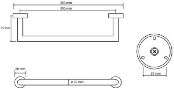 Поручень Bemeta Omega 104307611
