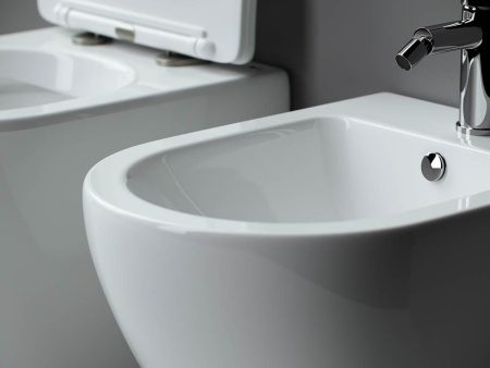 Подвесное биде Ceramicanova Metropol, белый, CN4003