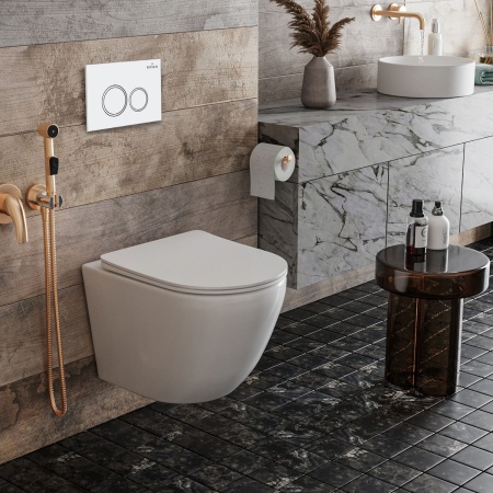 Комплект 4 в1 RoxenBath StounFix Dual Fresh 805364 (состоит из: 710200,  Santi 410260W)