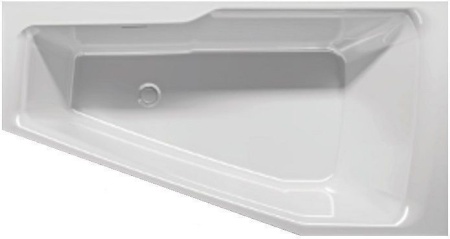 Акриловая ванна с усиленным каркасом и сифоном Riho Rething Space 170x90 L BR1600500000000