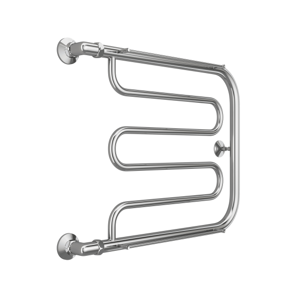Полотенцесушитель водяной TERMINUS Фокстрот 1" БШ 600х500 без американок в комплекте