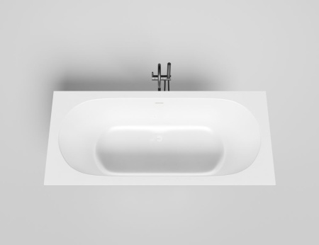 Ванна встраиваемая Salini ORNELLA AXIS 180x80 покраска по RAL полностью, S-Sense, глянцевый 103511GF