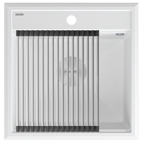 Мойка STEPIA 50, IT-GRANIT, PM115051-WH , белый, 500х510, Paulmark