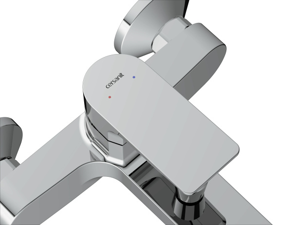 Смеситель для ванны Cersanit NATURE однорычажный, 63064