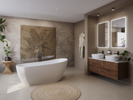 Акриловая ванна BELBAGNO BB704-1700-800-K