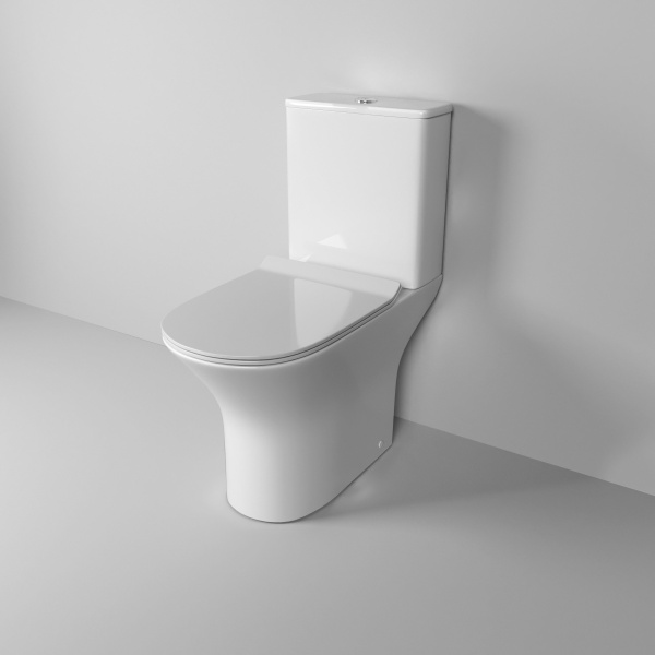 Унитаз Grossman Classic GR-4465S (650х340х790) напольный безободковый с тонкой крышкой