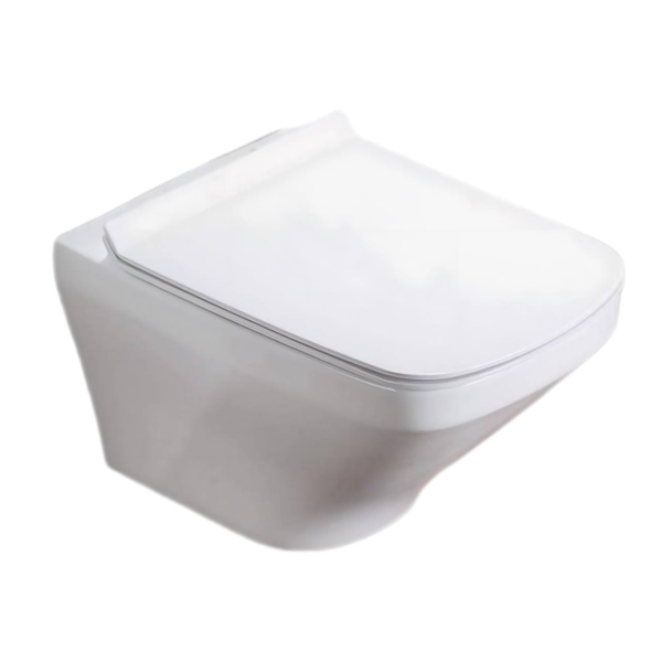 Унитаз с инсталляцией WeltWasser AMBERG 350 ST + HOFBACH 004 GL-WT + AMBERG RD-CR