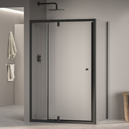 Душевой уголок RGW PA-44B (PA-02B + Z-050-1B) 41084478-014 80х70х185 см, черный
