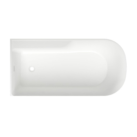 Акриловая ванна в наборе 3 в 1: отдельностоящая ванна (левый разворот), ножки, экран Wellsee Camellia 2.0 236201000