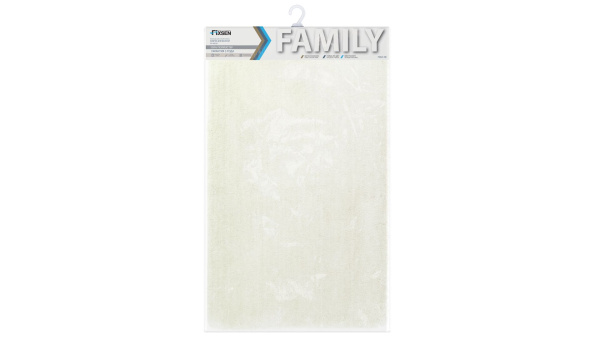 Коврик для ванной Fixsen Family, бежевый, 1-ый (70х120 см), FX-9003A