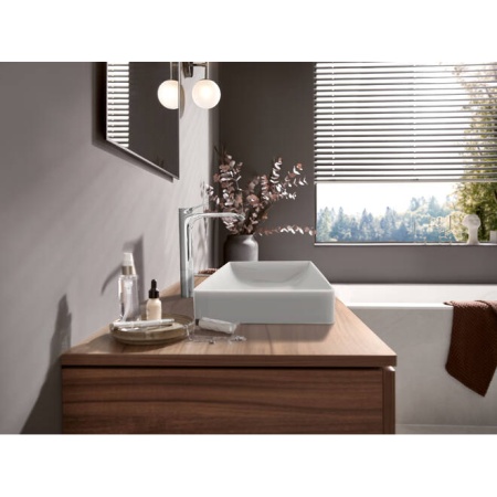 Hansgrohe Vivenis Смеситель для раковины 250 со сливным гарнитуром хром 75040000