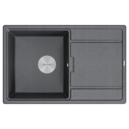 Мойка FLUGEN 50-780, IT-GRANIT, PM217850-DG, графит, 780х500 мм, Paulmark