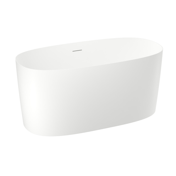 Акриловая ванна в наборе 3 в 1: отдельностоящая ванна, ножки, экран Wellsee Câlin 230201000