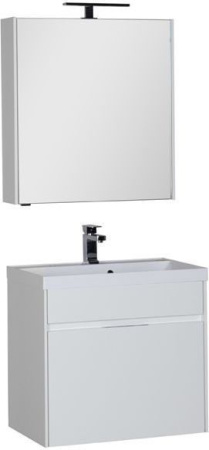 Мебель для ванной Aquanet Латина 70 белый (1 ящик)