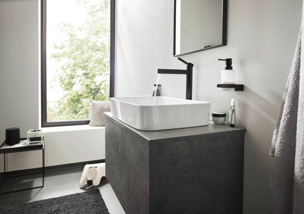 Hansgrohe AddStoris Диспенсер для жидкого мыла белый матовый 41745700