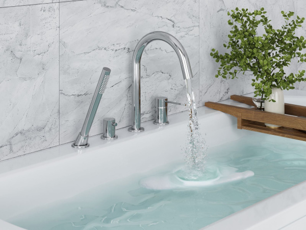 Смеситель на борт ванны TIMO Saona 2320/00Y, хром