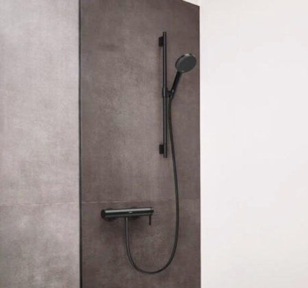 Душевой гарнитур Hansgrohe Alive Select S 24602670 черный матовый