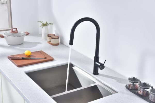 Смеситель для кухни GALANT, антрацит, Ga213077-AN, Paulmark