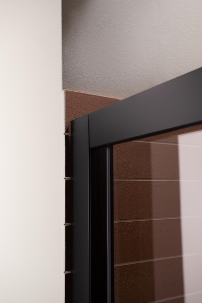 Душевая дверь Aquanet Pleasure AE60-N-150H200U-BT 150, прозрачное стекло