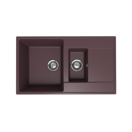 Кухонная мойка Ulgran Quartz Prima 860 1,5K-06, трюфель