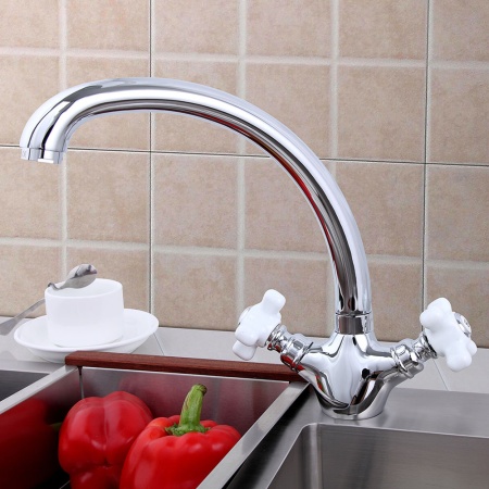 Смеситель для кухни FRAP F4218, хром