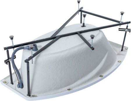 Акриловая ванна Aquanet Jersey 170x90 L (с каркасом)
