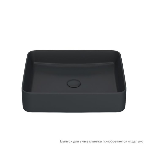 Умывальник накладной Iddis Slide, черный SLIBM02i27