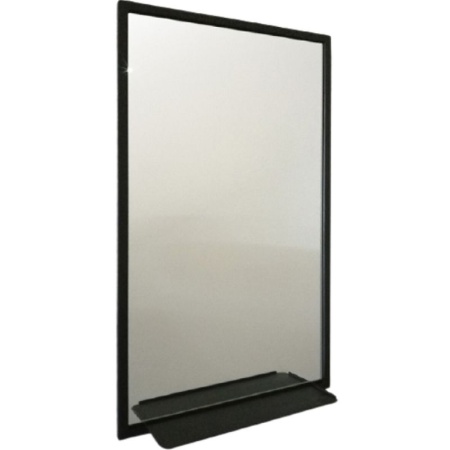 Зеркало Silver Mirrors Bronks-light 500x900 ФР-1746 с полочкой, металлический профиль