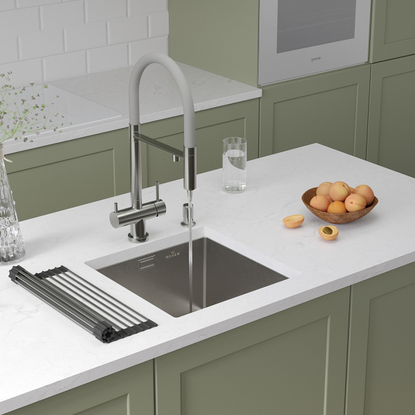 Кухонная мойка Roxen Uno 44 под столешницу