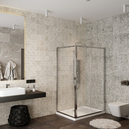 Душевой уголок Roxen Caspia 55060-120 (120*80*195)