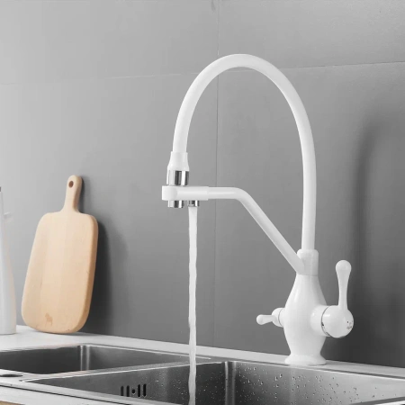 Смеситель для мойки Rose R858C